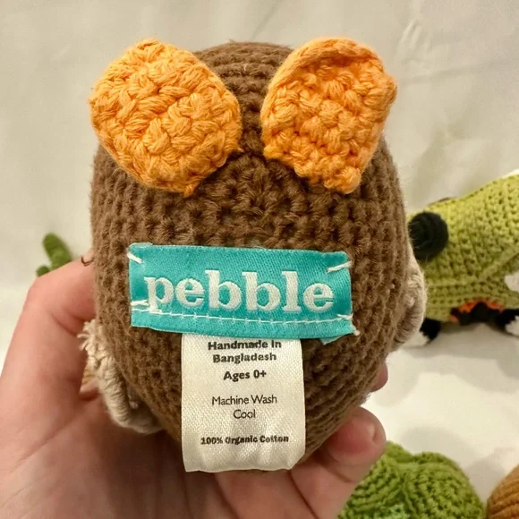 Pebble Handmade Baby Rattles - Picture 2 of 2